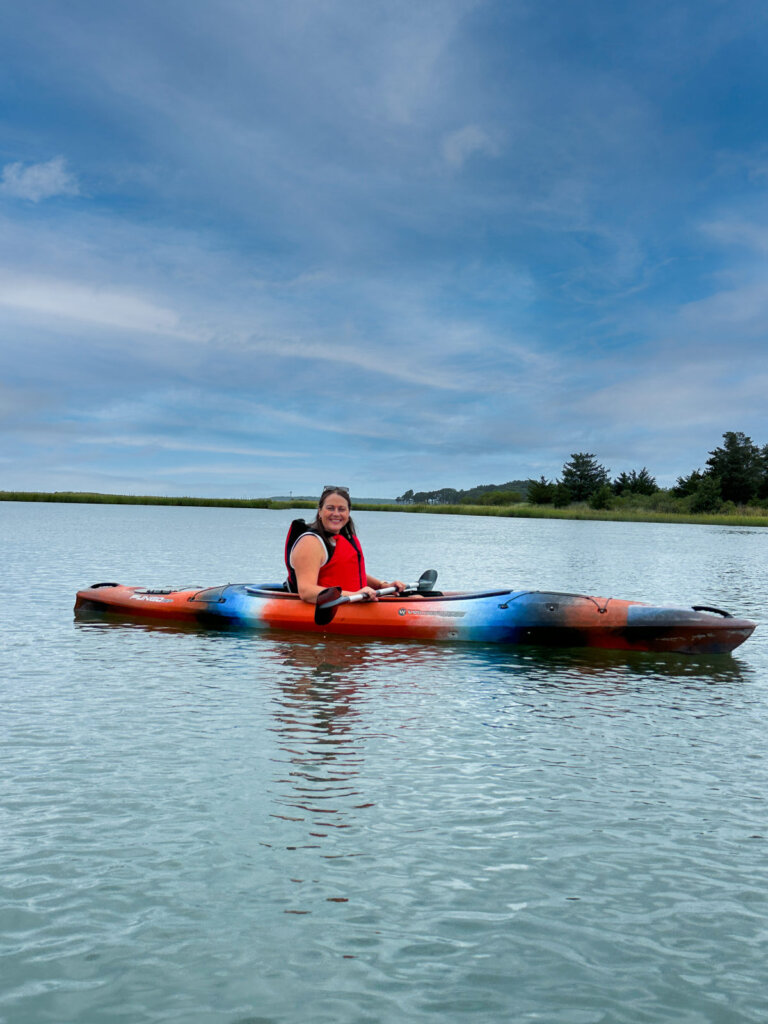 Kayaking on Long Island waters