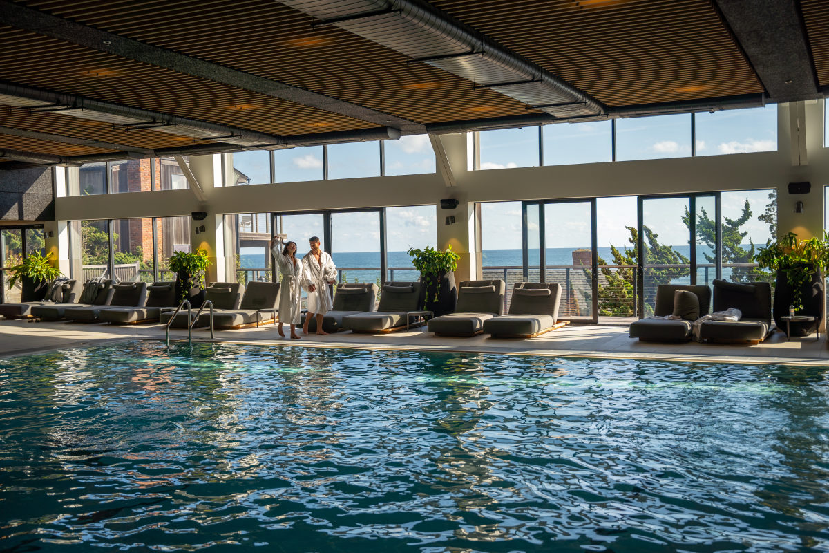 Relaxing spa treatment at a Long Island hotel