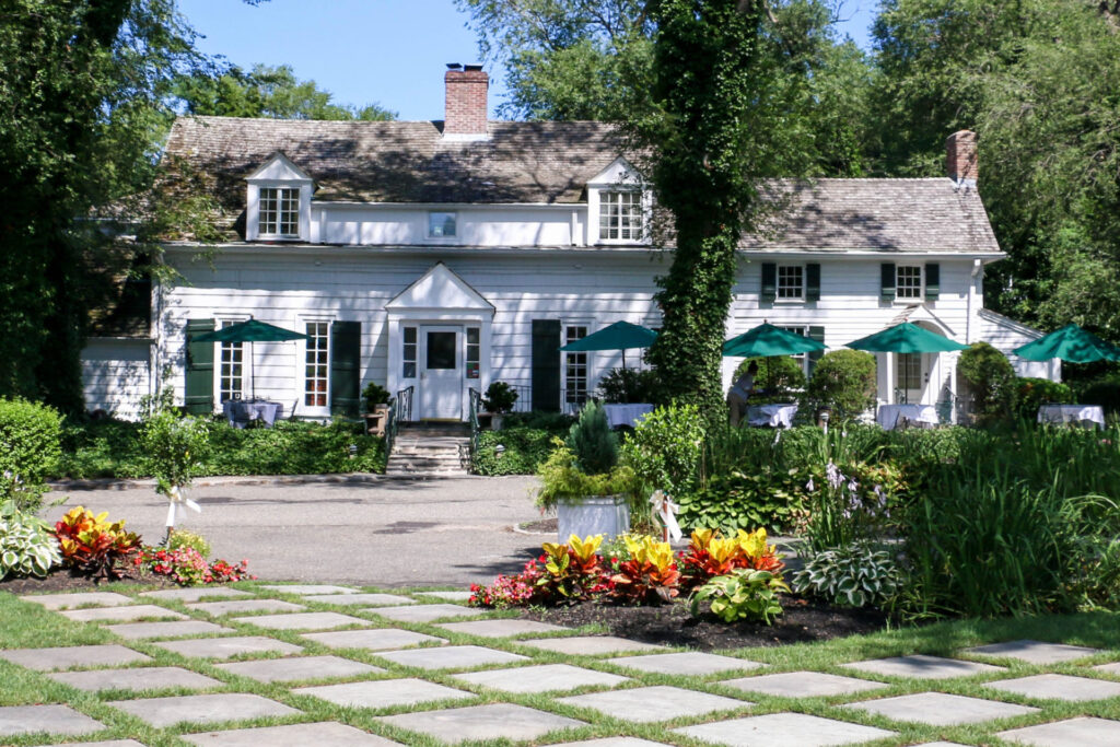 Three Village Inn colonial exterior on Long Island